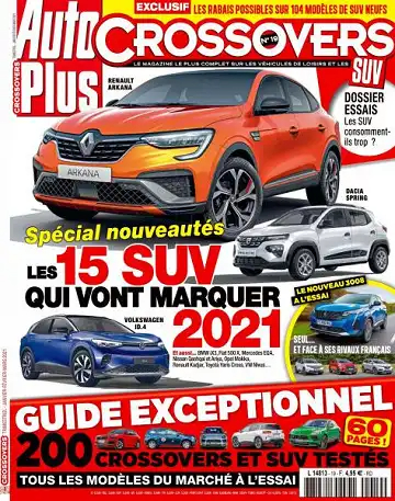 Auto Plus Hors-Serie Crossovers - Janvier-Mars 2021
