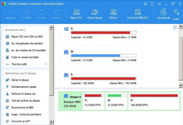 AOMEI Partition Assistant Technician 9.14 WinPE x64 Multi activé