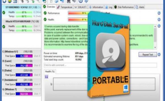 Hard Disk Sentinel Pro Portable 6.10