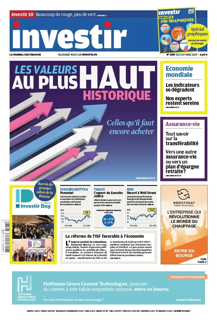 Investir N°2396 - 14 Decembre 2019