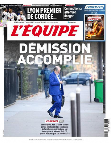 L'equipe - 01 Mars 2023