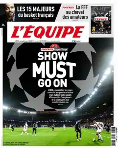 L'equipe du 04 Avril 2020