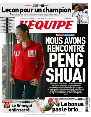 L'equipe du 07 Fevrier 2022