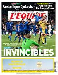 L'equipe du 12 Juillet 2021