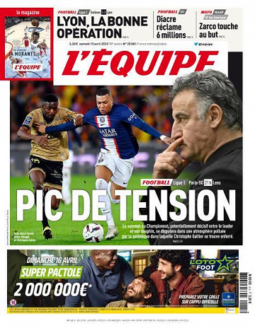 L'equipe du 15 Avril 2023