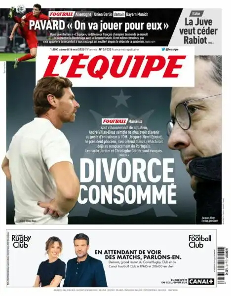 L'equipe du 16 Mai 2020