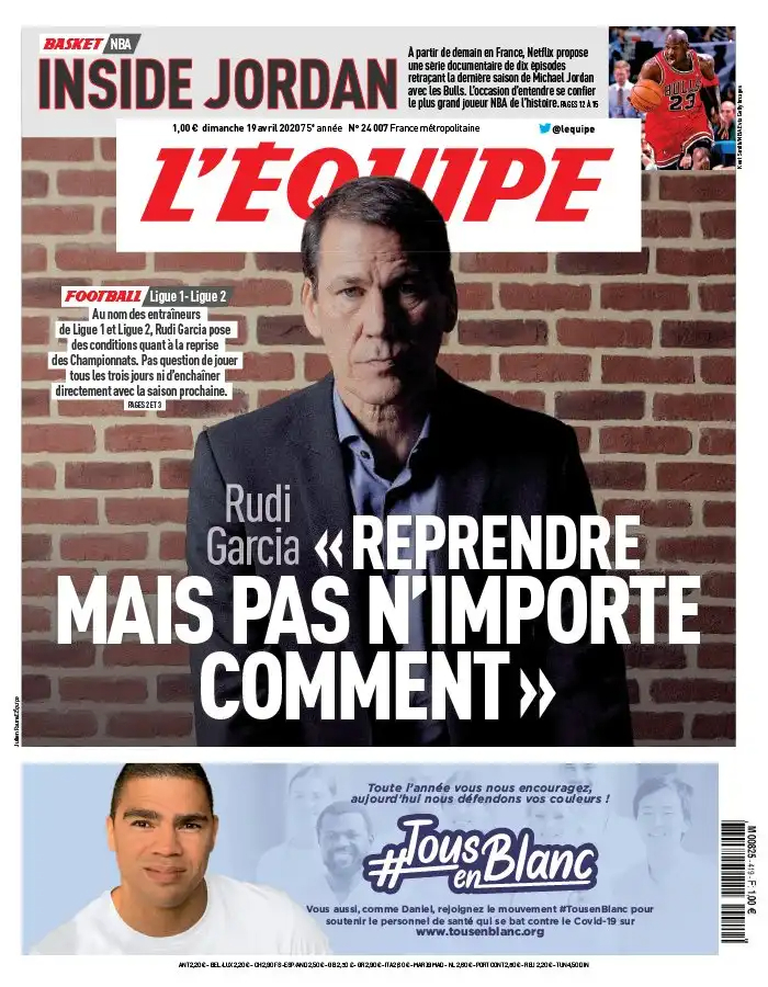 L'equipe du 19 Avril 2020