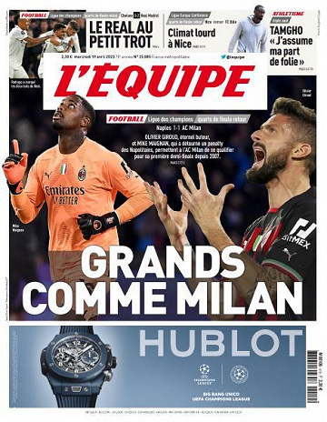 L'equipe du 19 Avril 2023