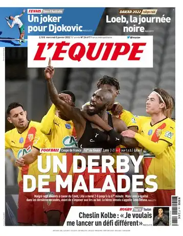 L'equipe du 5 Janvier 2022