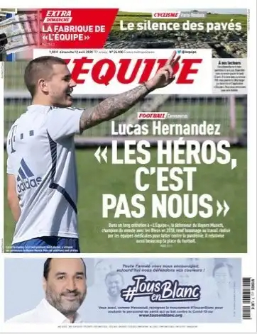 l'équipe du Dimanche 12 Avril 2020