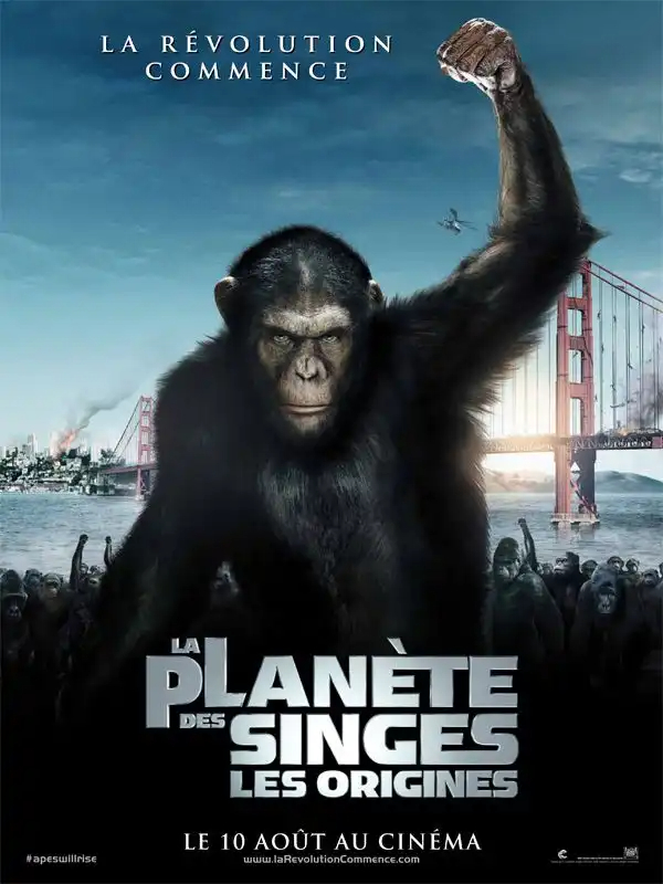 La planète des singes : les origines FRENCH HDLight 1080p 2011