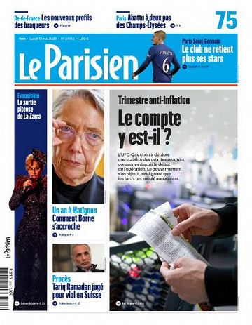 Le Parisien - 15 Mai 2023