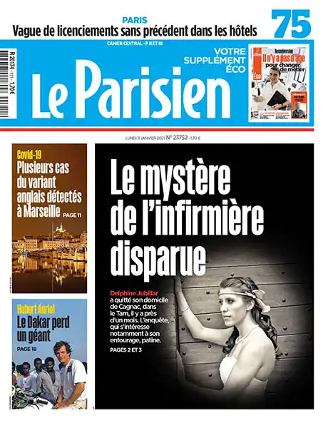 Le Parisien du 11 Janvier 2021