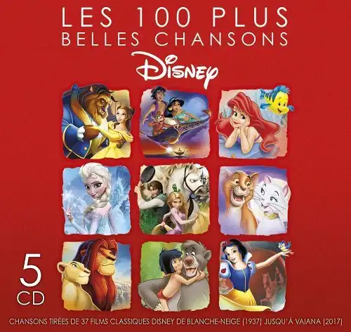 Les 100 Plus Belles Chansons Disney 2018